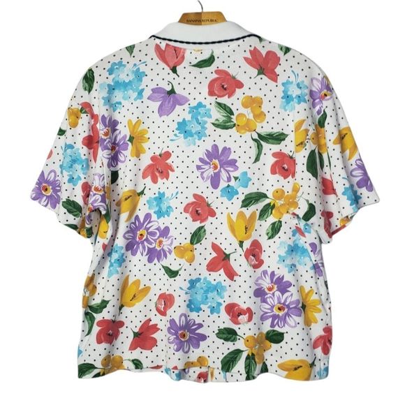 Vintage Koret Fruity Floral Button Down Shirt - Picture 2 of 6